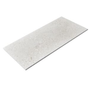 Duratile 30 x 60cm 1.08m² Light Grey Terrazzo Floor And Wall Tile